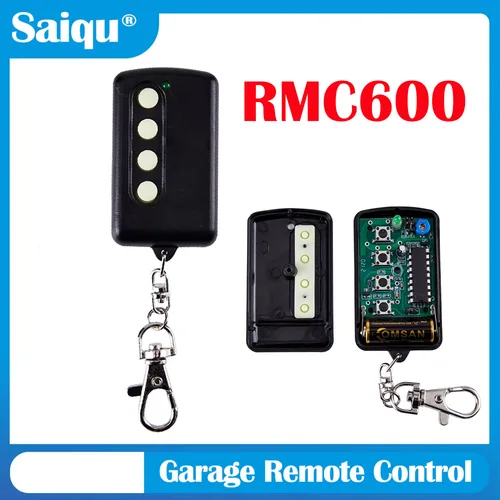 REMOCON transmisor de puerta eléctrica 280MHz-450MHz Control remoto Universal Compatible RMC-600 LRT-1 Control remoto de garaje