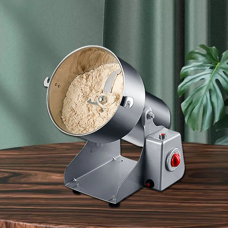 110V/220V2000g Electric Grain Grinder Machine High Speed Swing Type Mill Powder for Grinding Various Spice Herb Chinese Medicine