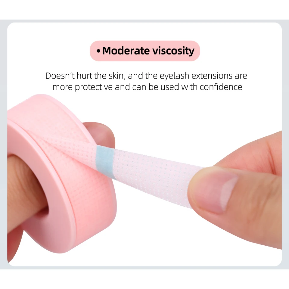 1/10 Stück Vlies atmungsaktives medizinisches Silikon-Gel-Klebeband gepfropfte Wimpern unter dem Augenpolster Patch Wimpernverlängerung Lieferant Make-up-Tools – Detail 11