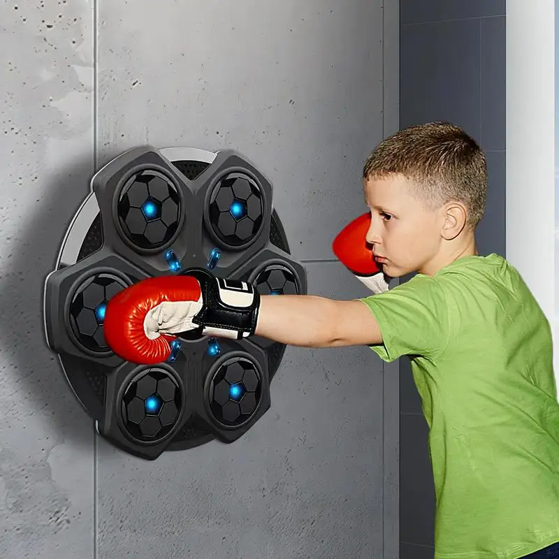 Music Punching Machine Boxing Training Machine Punch Box Interactive Boxing Music Workout Machine Wall Boxing Punching Pad