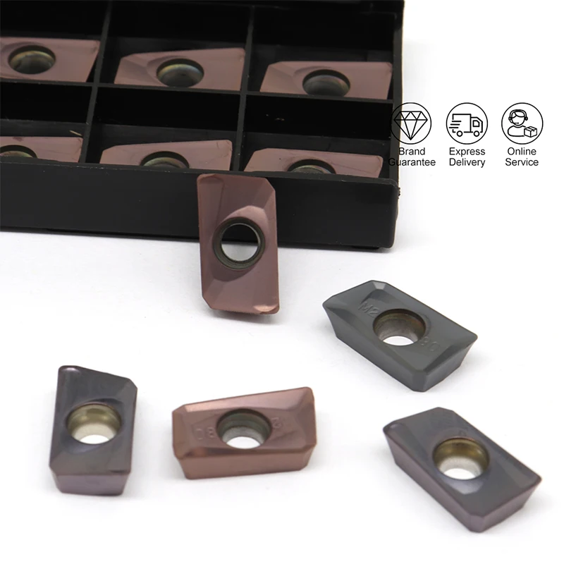 Imagem -02 - Ferramentas de Torno Sfgd Apmt1604pder h2 m2 Sf1030e Sf1125e Ferramenta de Fresagem Carbide Inserir Cnc Apmt 1604 Fresa Insere Boas Placas