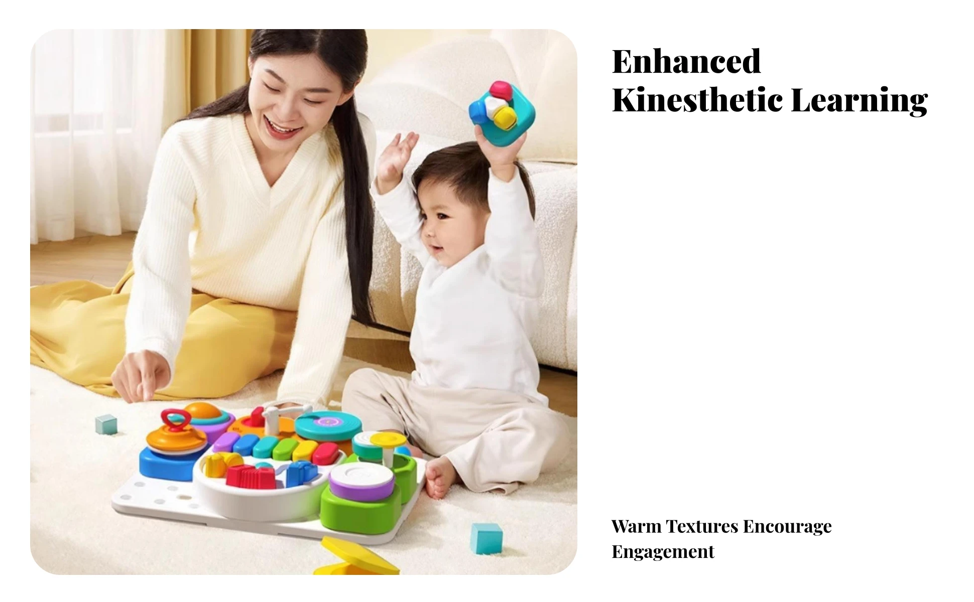Musical Busy Board with Stand Fine Motor 7-in-1 Musical Toy Board Detachable Portable for Toddlers, Playroom, Nursery Musical Busy Board with Stand Fine Motor 7-in-1 Musical Toy Board Detachable Portable for Toddlers, Playroom, Nursery