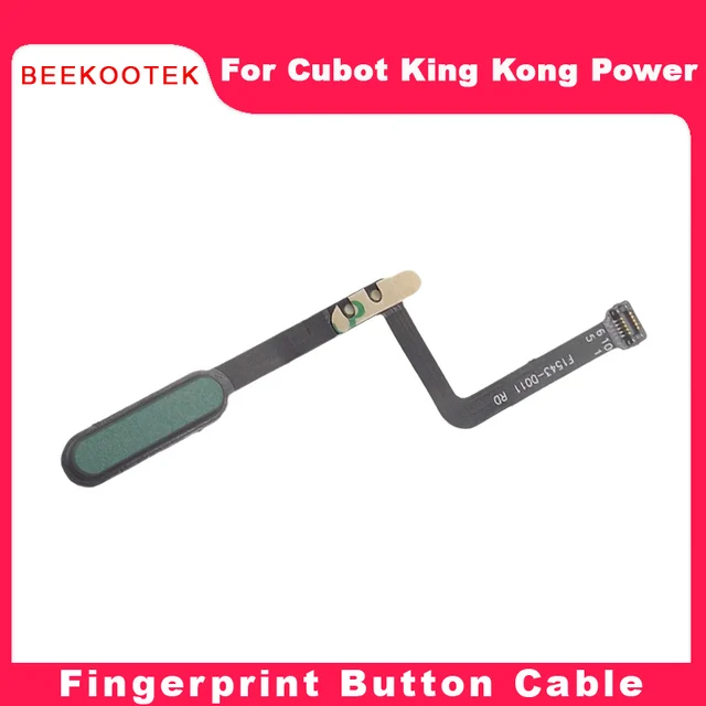 Nowy oryginalny Cubot KingKong Power przycisk odcisków palców kabel czujnika Flex FPC akcesoria do CUBOT KING KONG Power Smart Phone