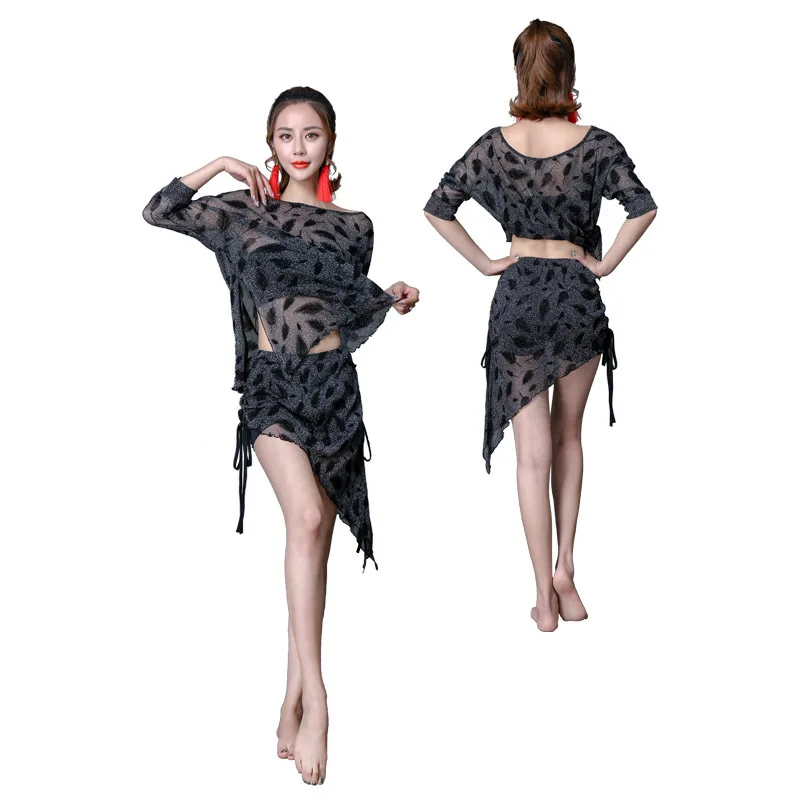 Belly Dance Top Skirt Sexy Practice Clothes Oriental Performance Set Women Suit Stage Dance Costume Performance Carnival Costume