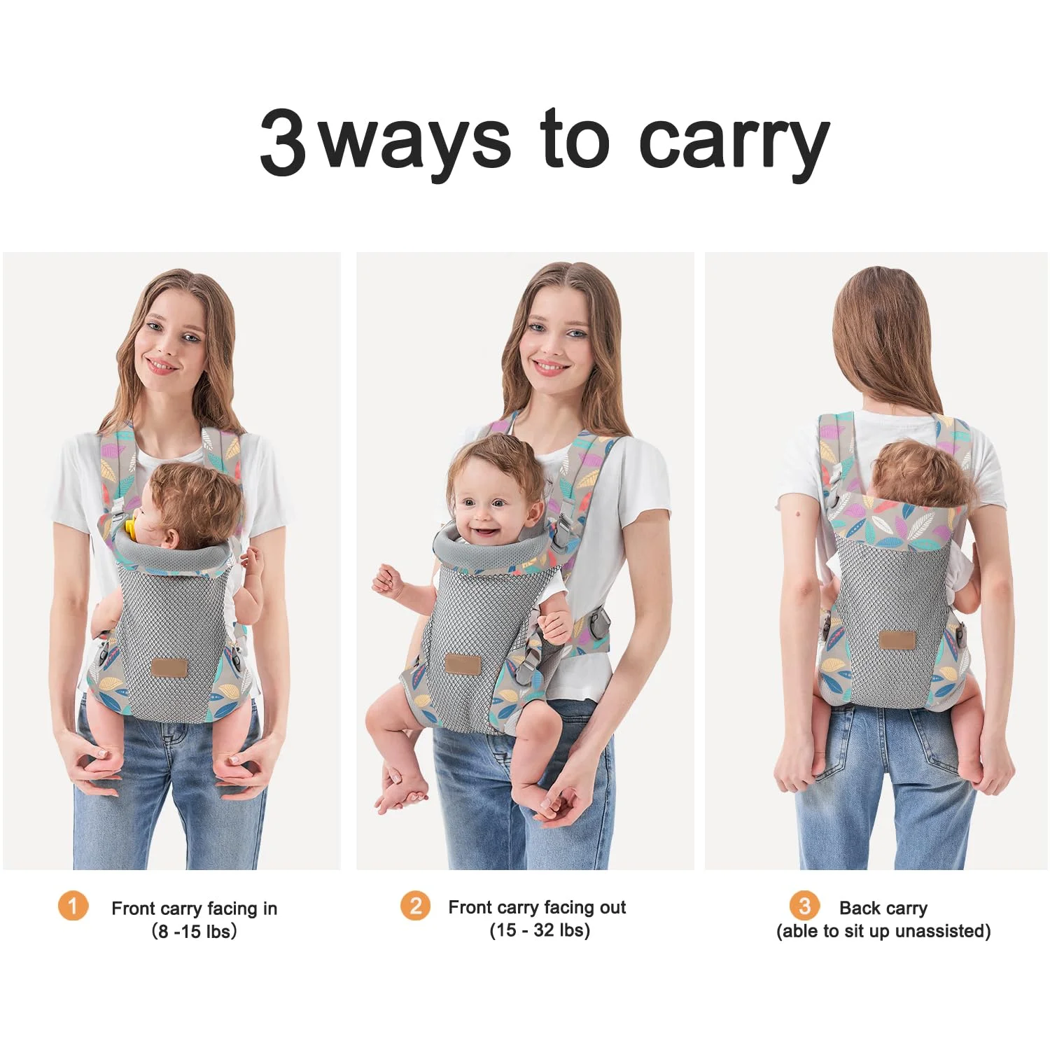 3 in 1 Baby Schulter ergonomische Rucksack trage Wrap Känguru Baby Schlinge Hüft trage Baby Schlinge Träger Produkt