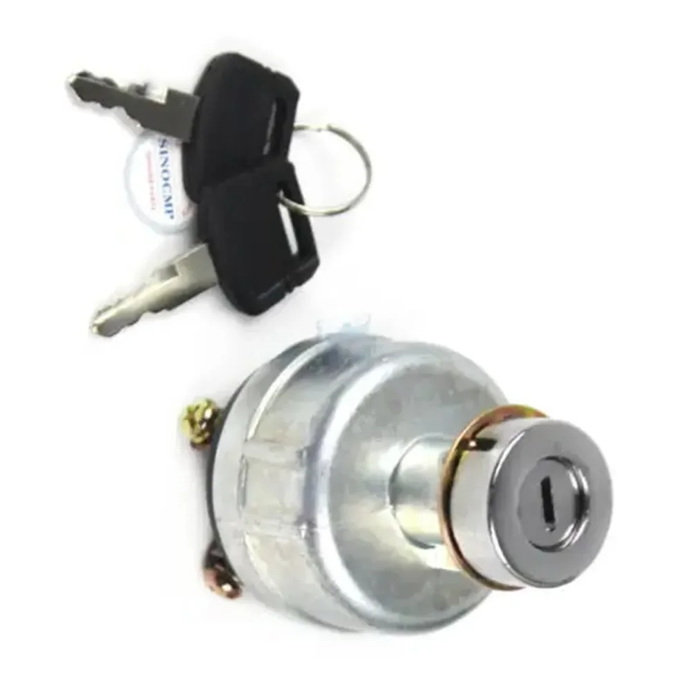 1PCS 6 Pins Starter Key Ignition Switch Replacement For Hitachi Excavator EX200-1 Repair Parts With 3 Months Warranty