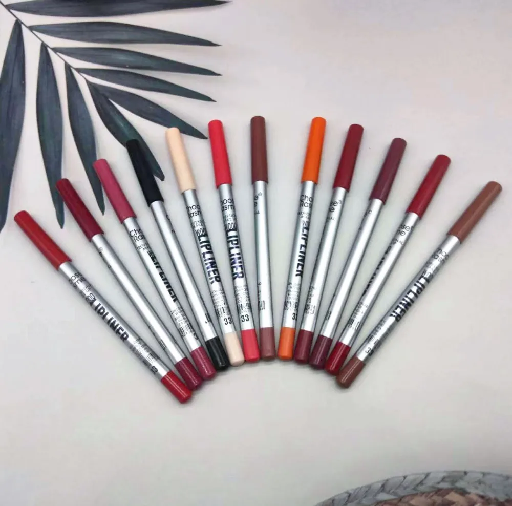 Delineador labial fosco luxuoso, aplicação suave e de longa duração para contorno e enchimento perfeitos, tons versáteis para todos os tipos de pele