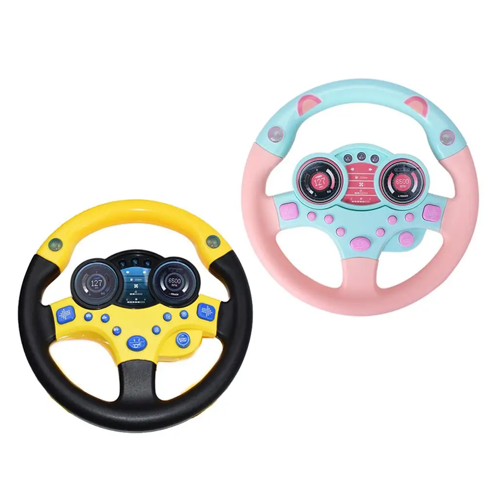 Steering Wheel Toy Co Steering Educational Childhood Simulation Driving