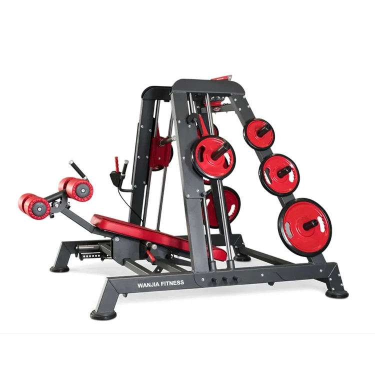 

Fitness Equipment Professional Plate Loaded Heavy Duty Body Building Gym Power Smith Machine Dual System