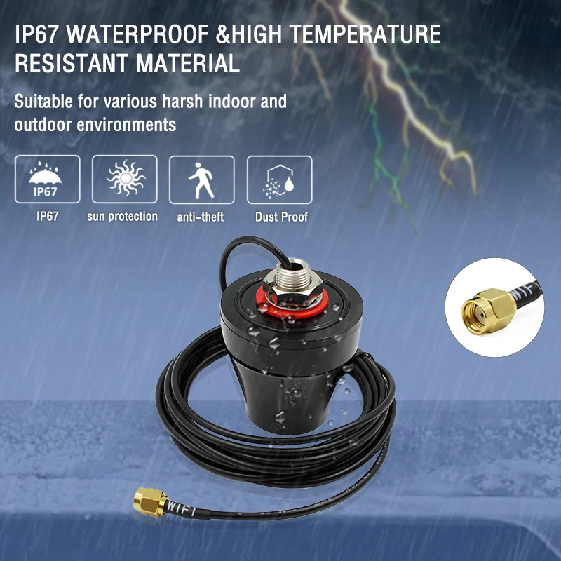 Antena IP67 2,4 GHz, Antenas WIFI TERMINAL ANTENNA 2400mhz