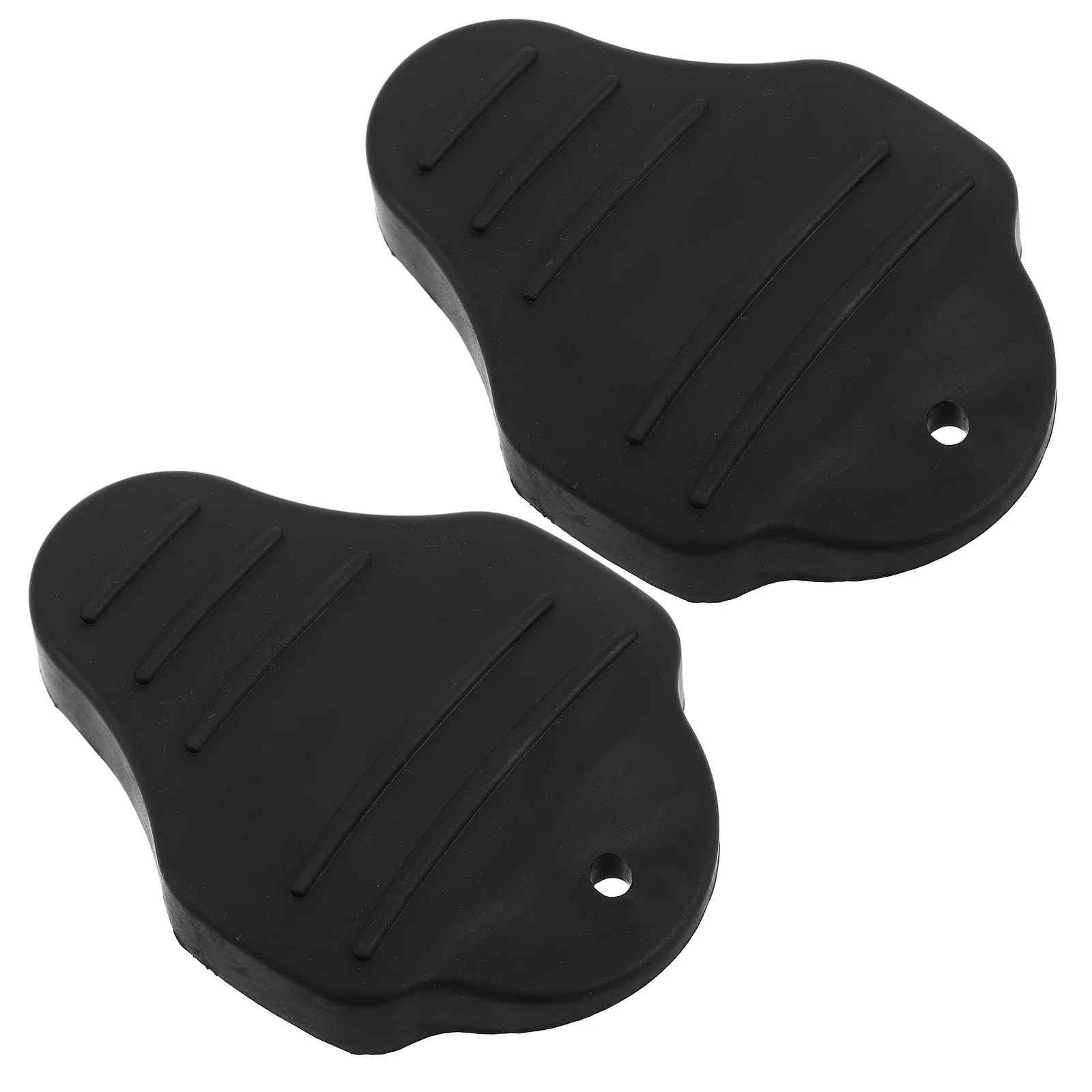 2Pcs Road Bike Cleat Cover Highstrength Material Antislip Selflocking Lightweight Versatile Compatible Easy to Install