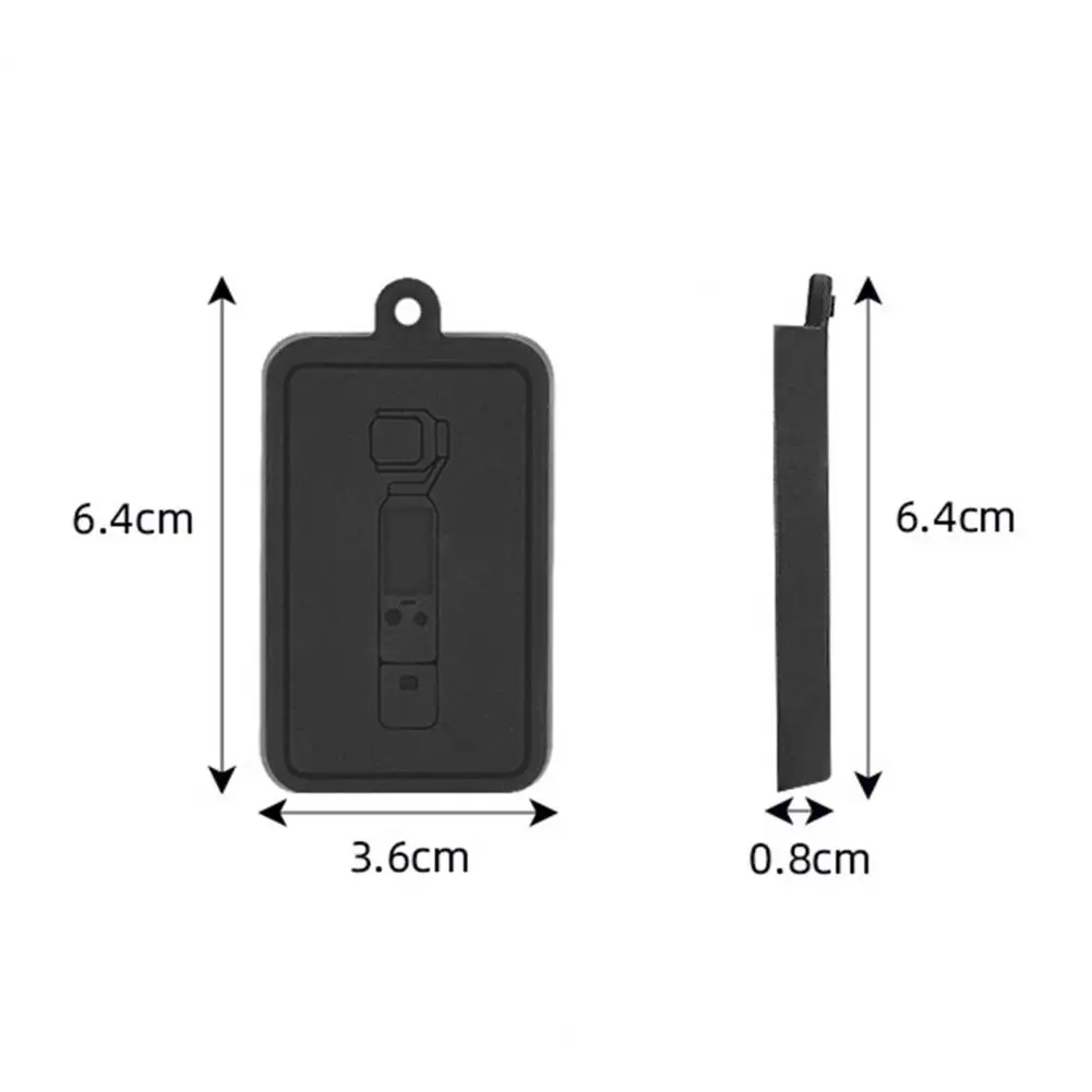 ソフトシリコン保護カバー,傷に強い,防汚,正確なラウンド保護,smo Pocket 3 s用カメラカバー