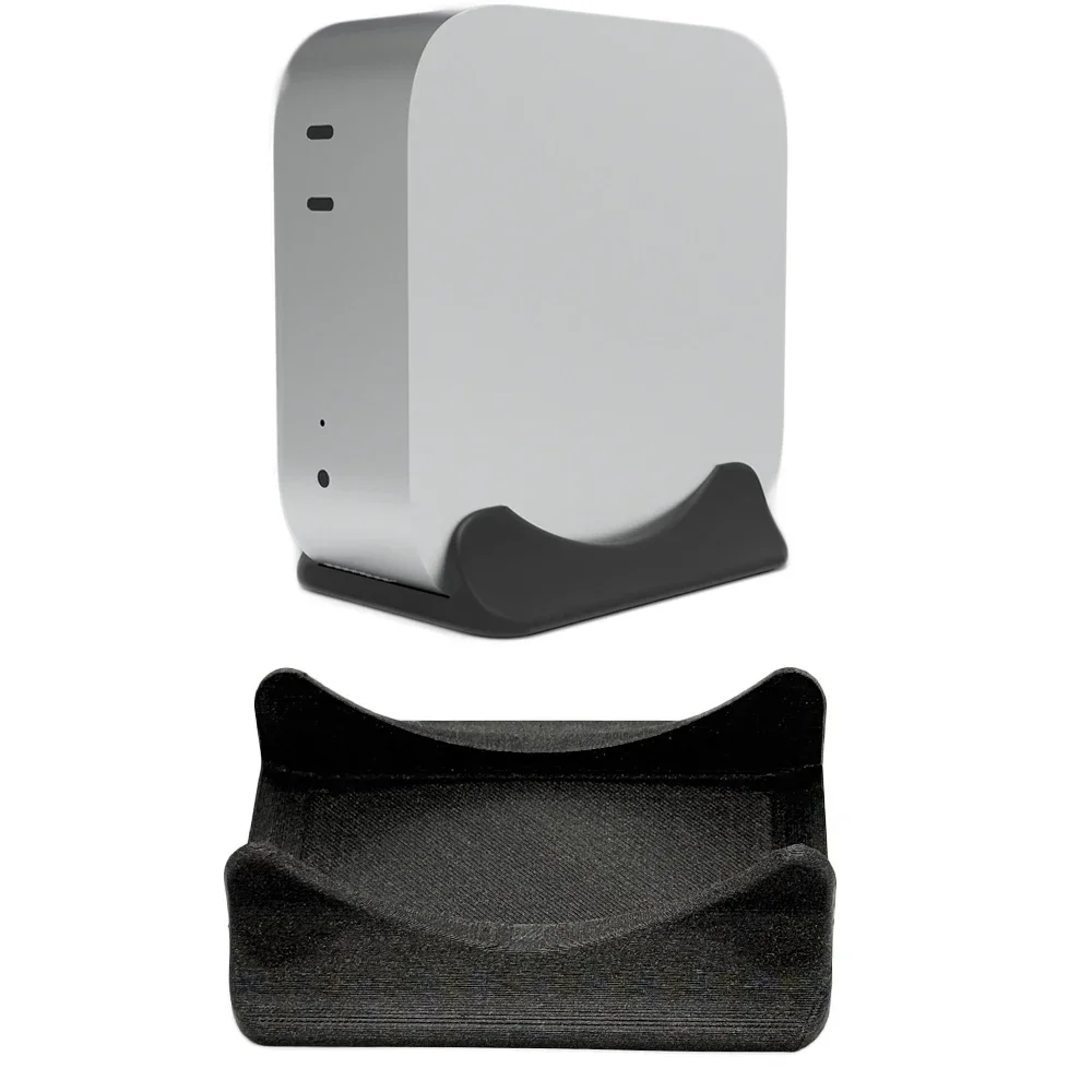

Vertical Stand for Mac Mini M4 Sturdy Anti-Slip Computer Holder Multi-function Designed Specifically for Mac Mini 2024