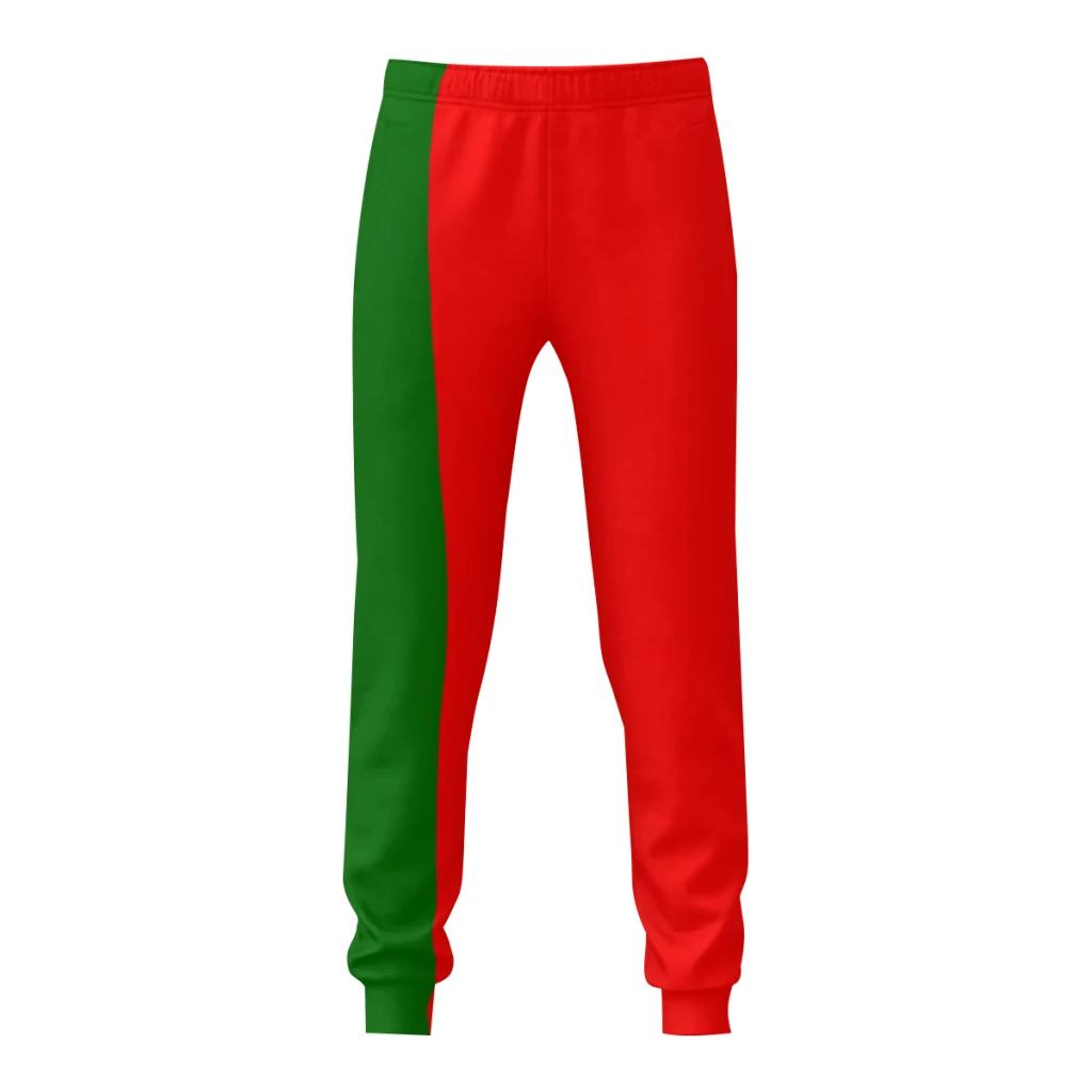 Portugal Flag Mens Sweatpants with Pockets Joggers for Men Sports Casual Sweat Pants With Drawstring