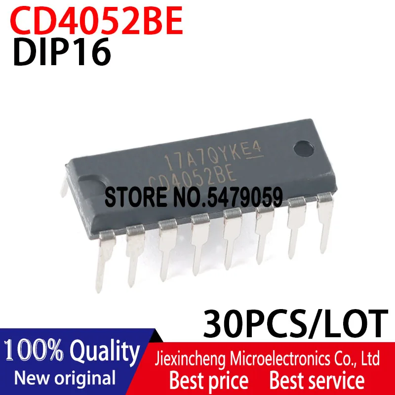 New original CD4052BE CD4052 DIP16