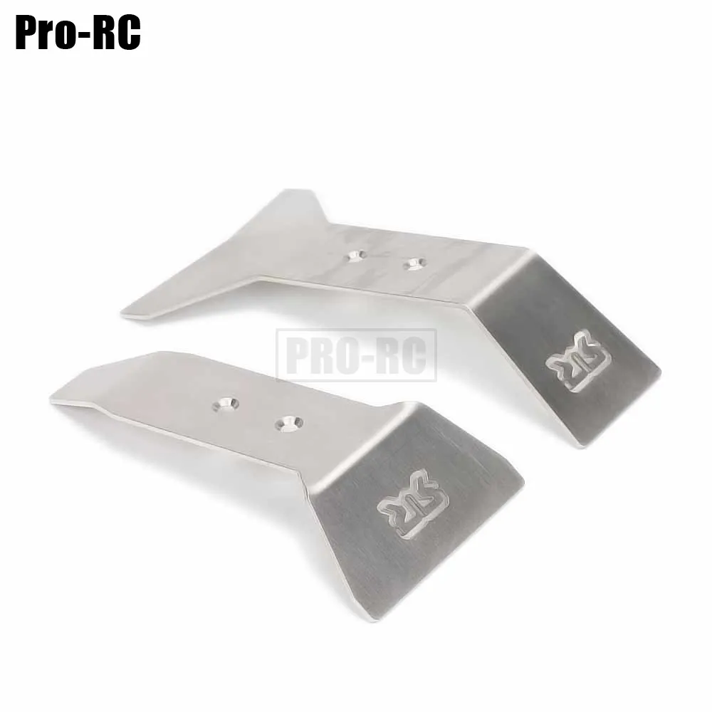 1Set Stainless Steel Armor Chassis Guard Protector Skid Plate for ARRMA 1/8 NERO 6S BIG ROCK AR106017