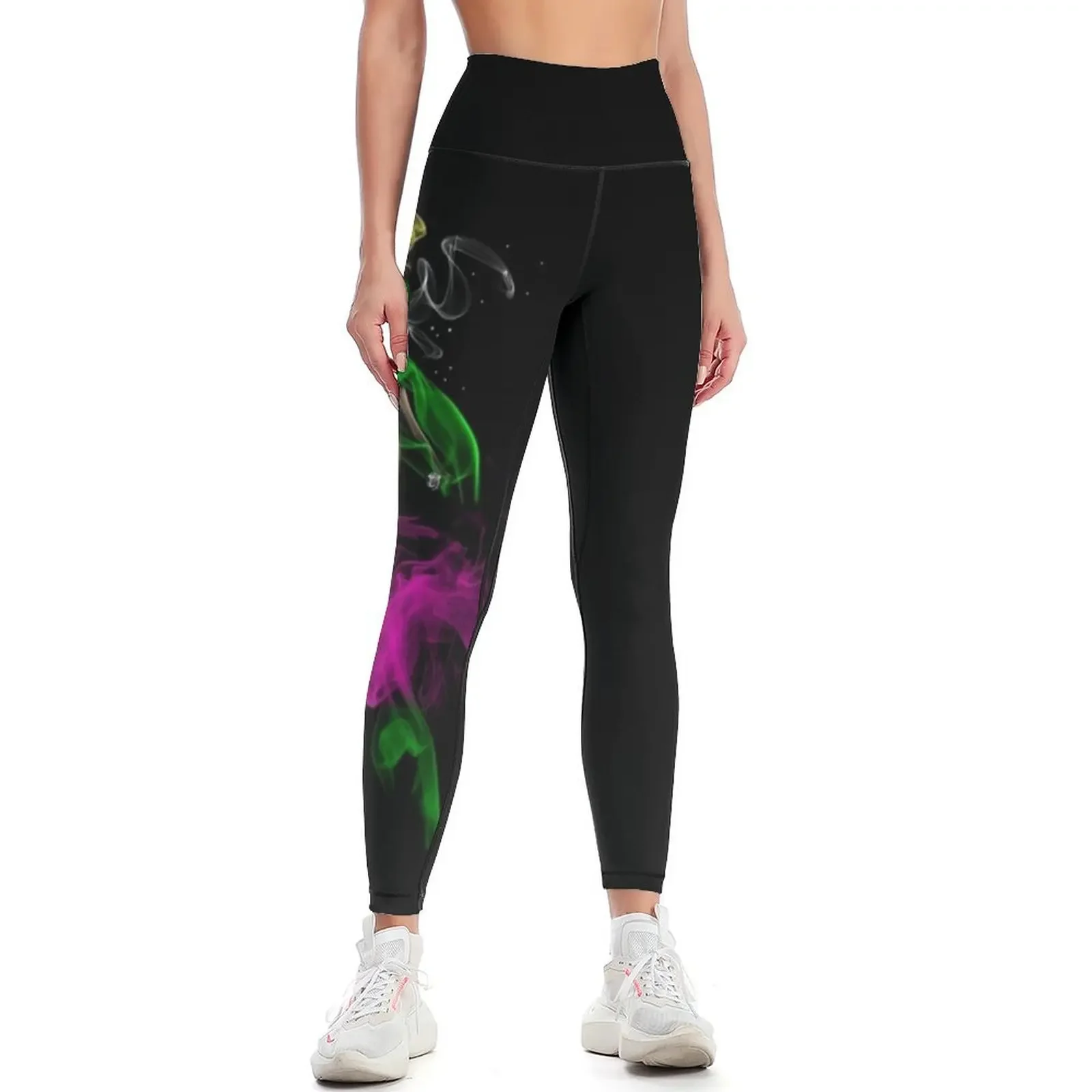 Leggings Tink Smoke, pantalones acampanados, leggings para hacer ejercicio, pantalones cortos, leggings para mujer