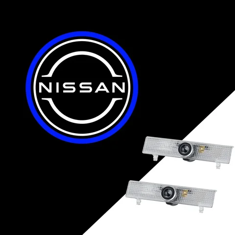 2 шт. светодиодные проекционные лампы-подсветка в дверь автомобиля для Nissan Maxima 2004-2020, 2019, 2018, 2017, 2016, 2015, аксессуары для Teana
