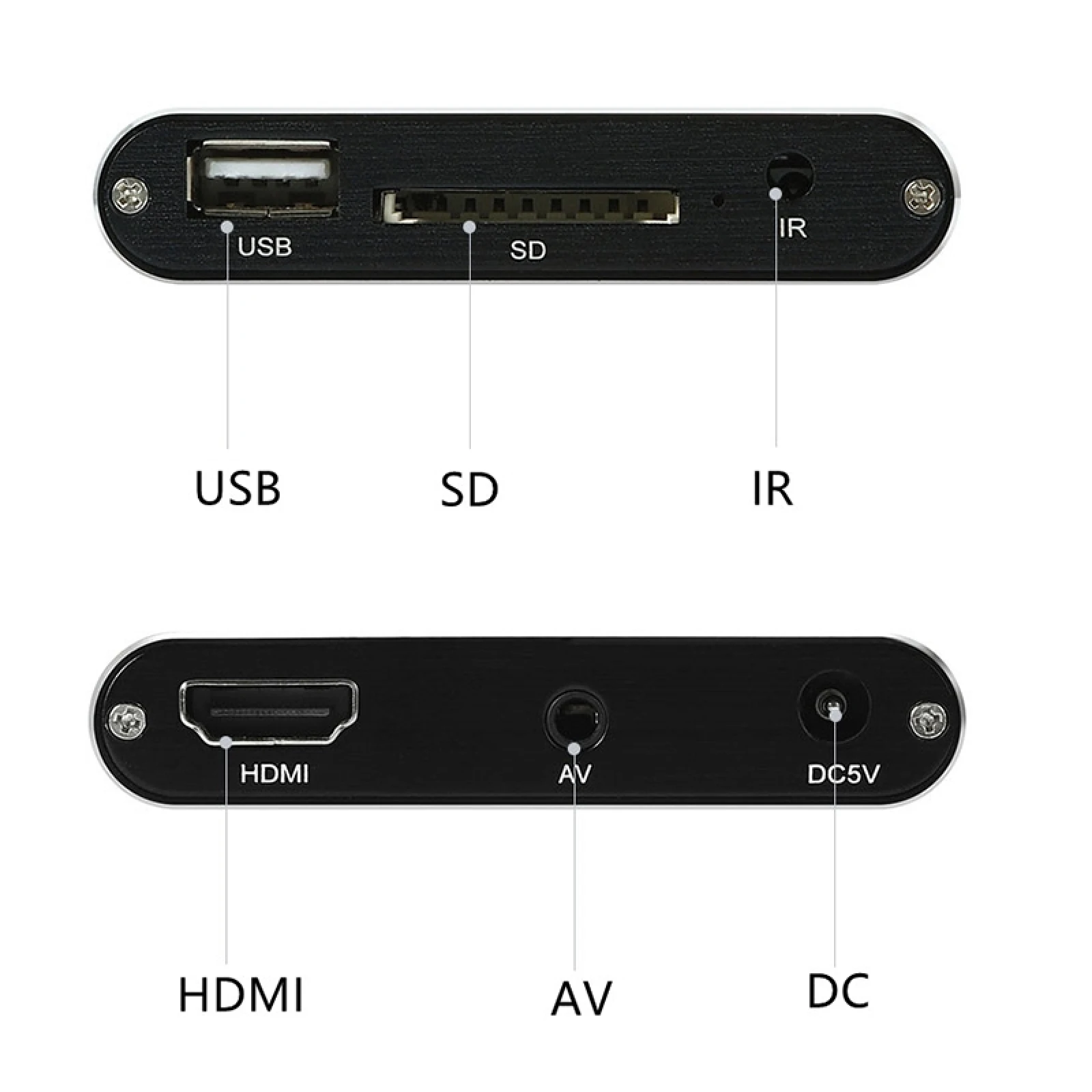 Imagem -04 - Multimídia Player 4k Vídeo Loop Usb Player de Mídia Externo ad Player Automático Reprodução de Vídeo Publicidade tv Player x9 hd