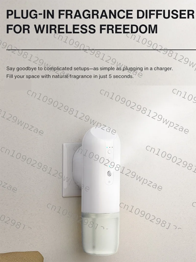 {best}NAMSTE Plug In Wall Fragrance Diffuser Waterless Smart Flavoring Diffuser For Essential Oils 100m3 Home Room Scent Air Mac