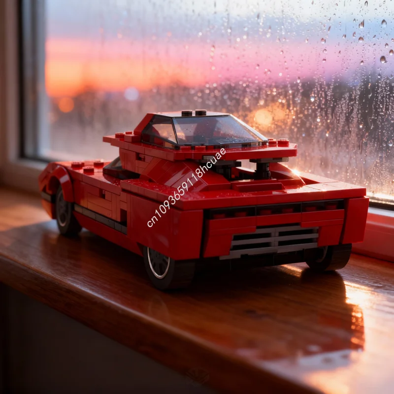 

301pcs MOC City Champions Holden Hurricane Model Building Blocks Construction Christmas Gifts DIY Creative Idea Toy Education