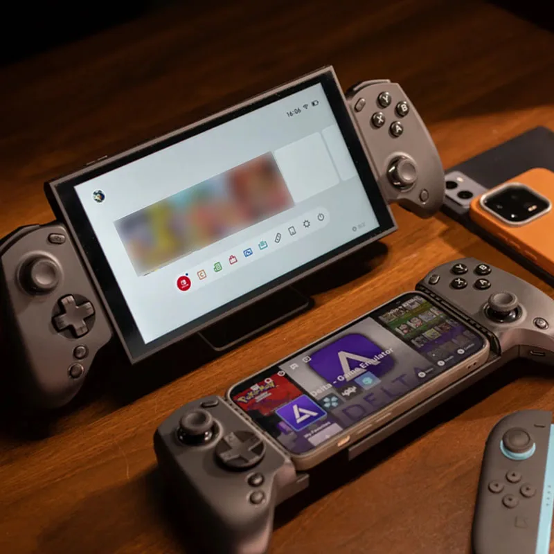 Abxylute S8 Stretching Game Controller Tablet Game Controller Android Ios Bluetooth Mobile Game Streaming Simulator Cloud Game