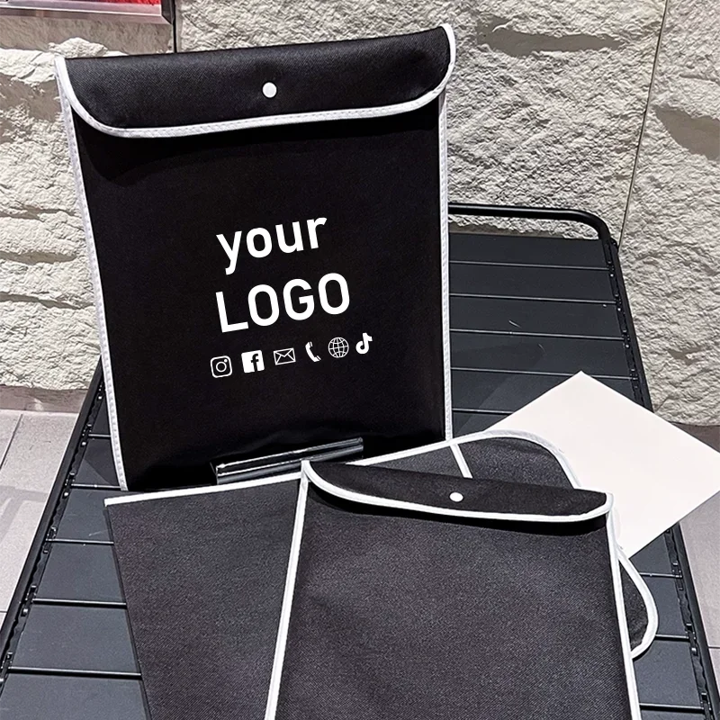 

50 шт. высококачественные нетканые упаковочные пакеты, внутренние упаковочные пакеты для одежды, подарочные пакеты, упаковочные пакеты с защелками, индивидуальный логотип