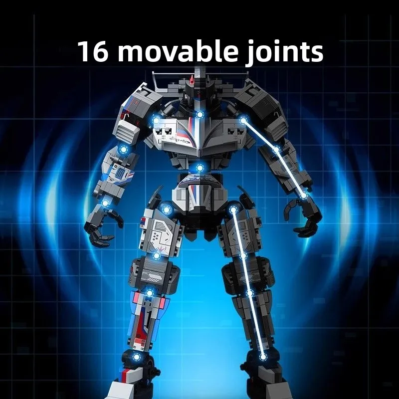 Wind Shadow Transformable Robot Blocks, DIY Assemble Model, Ideal Gift for Kids