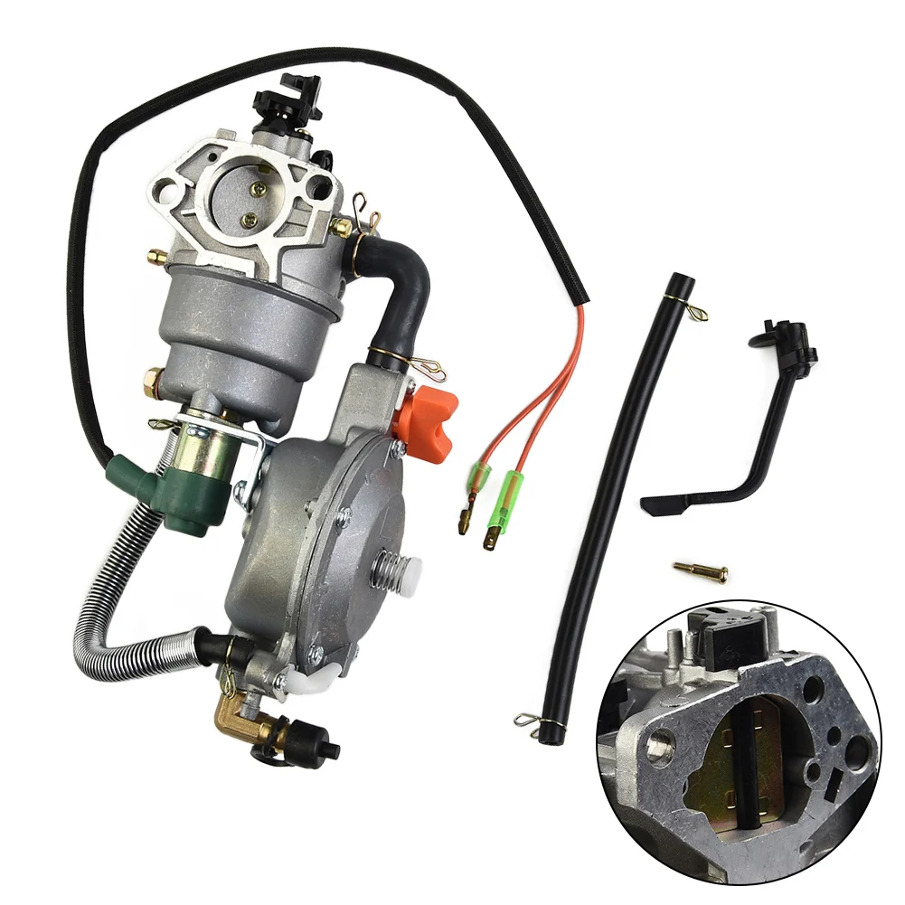Engine Maintenance Dual Fuel Carburetor Carburetor For 188F 4-Stroke Engine Support 4.5-5.5KW Power Range Optimized Performance