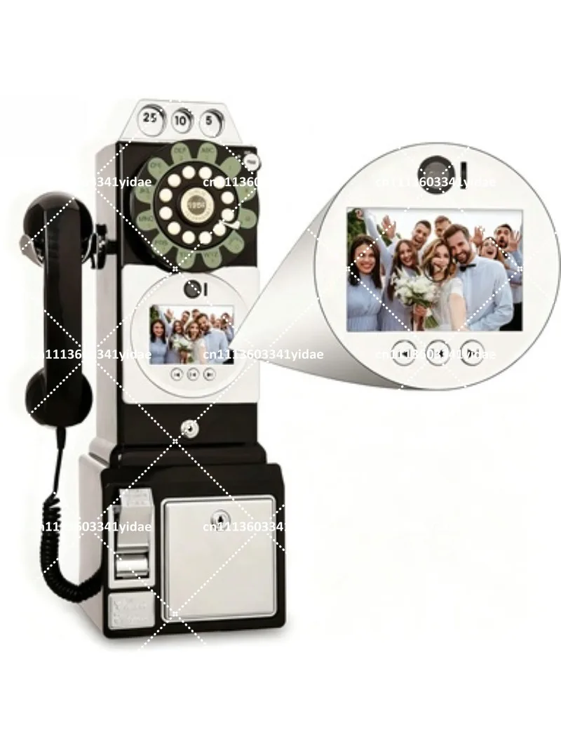 Wedding Guest Video Guest Book Phone, 128G, Personalized Audio Video Sign-in for Party Banquet