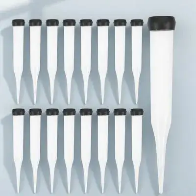 50 قطعة من أنابيب المياه على شكل زهرة واحدة، حاملات جذعية شفافة مدمجة للورود والقرنفل، مستلزمات ترتيب الزهور المحمولة #6