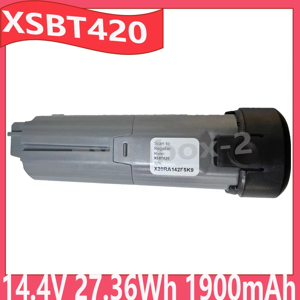 New XSBT420 14.4V 27.36Wh 1900mAh Battery For Shark WS640 WS642 WS640BL WV401BL WV401 WV410 QV410 WS640AE