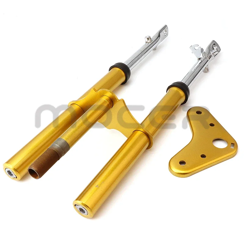 Gold/black Motorcycle Front fork shock absorber assembly for Honda 50 BMX XR50 CRF50 XR CRF50 stock suspension