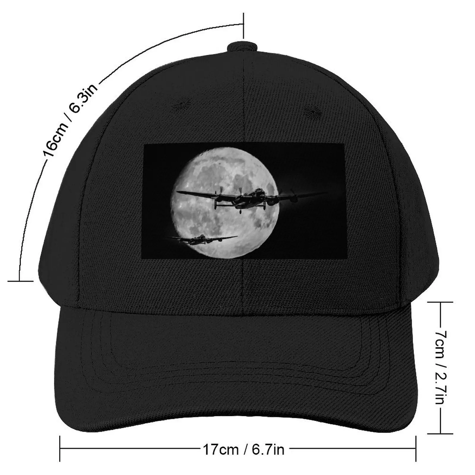 Lancaster Night Flight Baseball Cap party Hat Sunscreen Custom Cap Women's Beach Outlet 2024 Men's