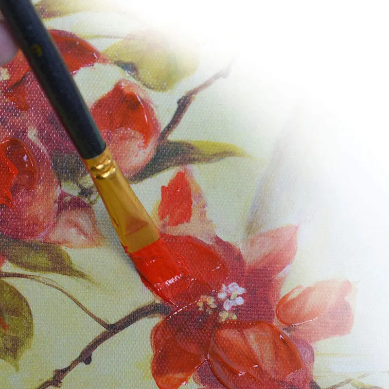 12 шт., набор кистей для рисования волос