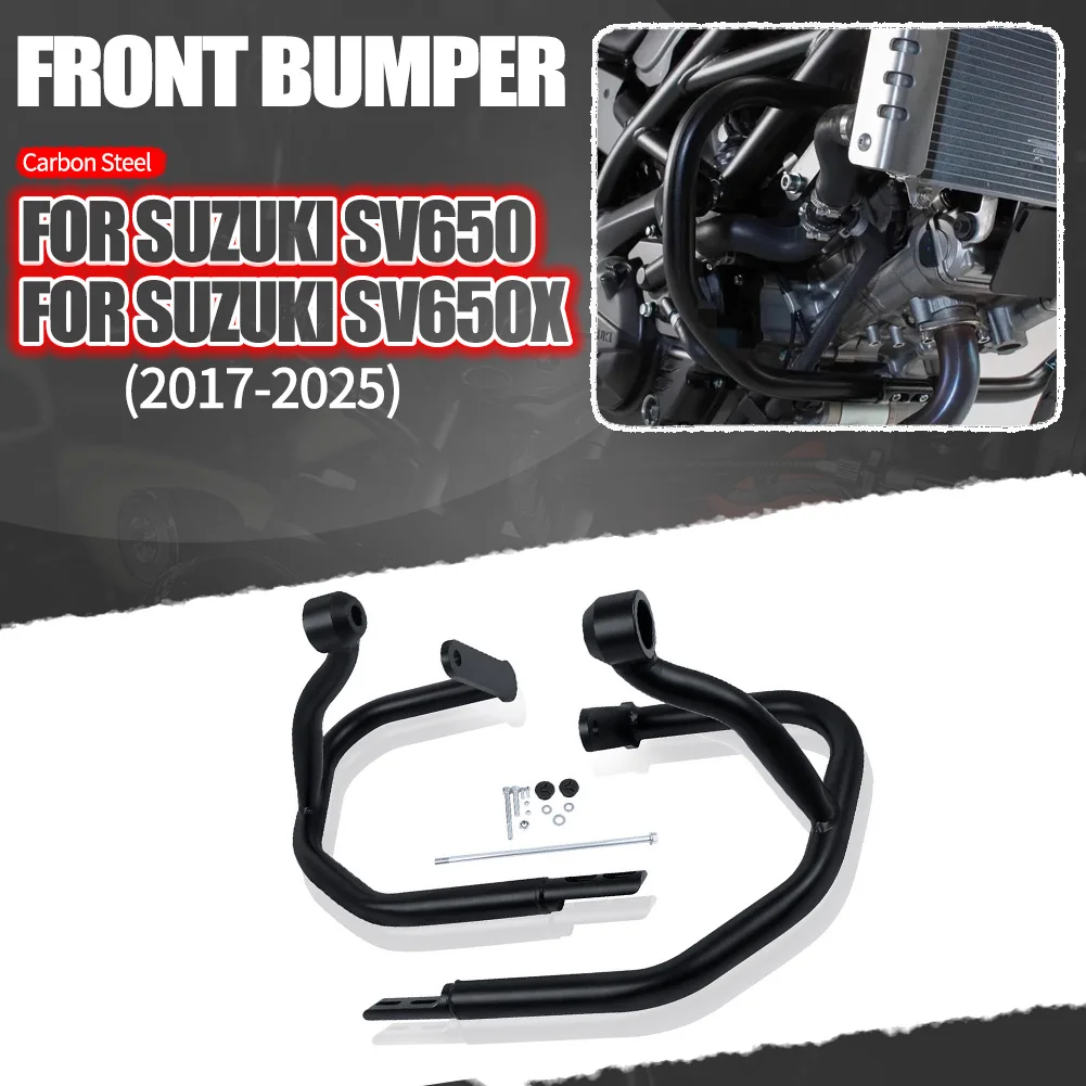 

For Suzuki SV650 SV 650 2017-2023 2025 Motorcycle Highway Engine Guard Bumper SV650X 2018-2025 Crash Bar Stunt Cage Protector