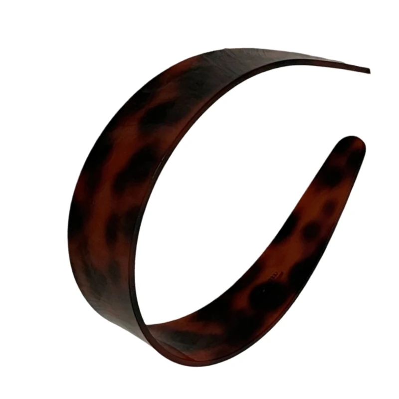 Elegant Wide Hair Band Stylish Acetate Hairband Comfortable Headband Comfortable Women and Girls Hair Accessory