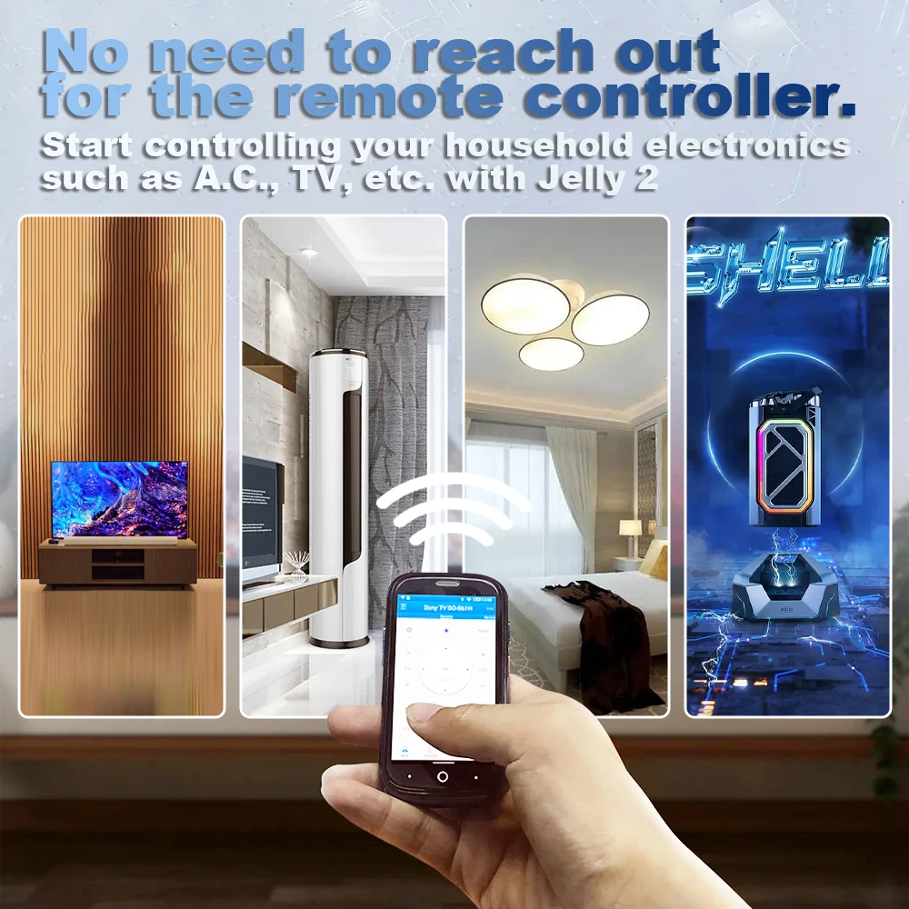 Unihertz Jelly 2 Small Smartphone, Helio P60 Octa Core, Android 11, 6GB + 128GB, 16MP, 2000mAh Battery, Dual SIM Mobile Phone