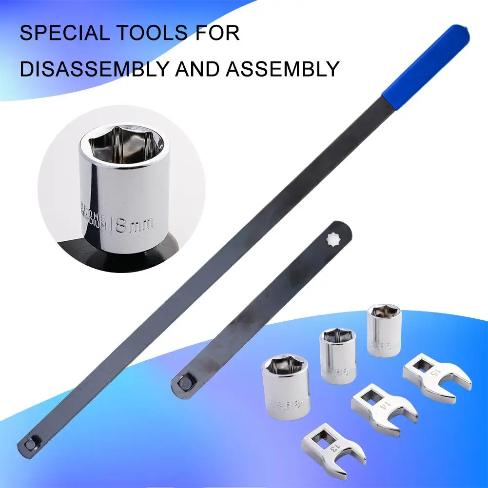 Automobile Engine Idler Pulley Adjustment Wrench Extension Special Wrench Extension Rod Tool Workshop Disassembly P0S4