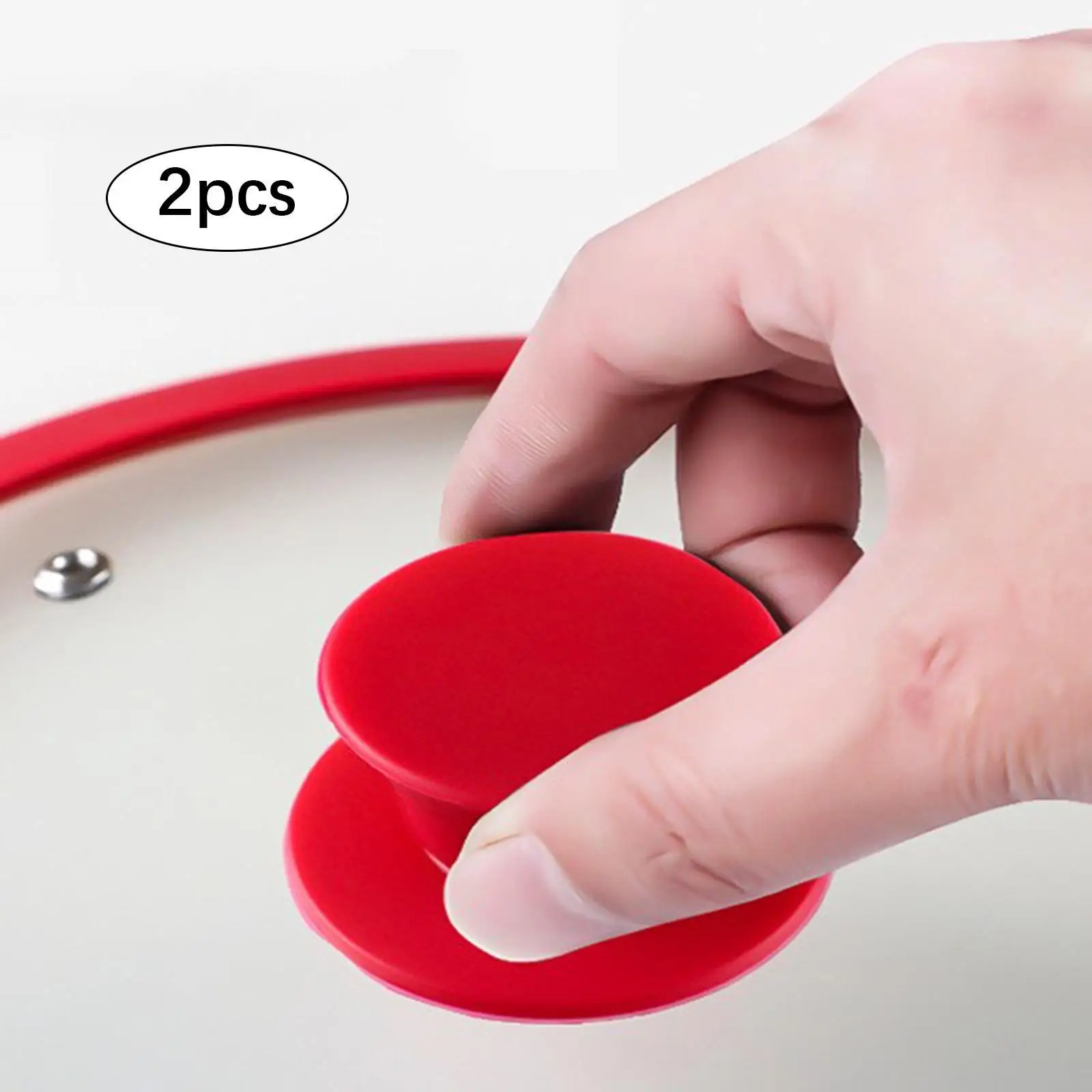 Durable Silicone Pot Lid Knob Anti Scald Replacement Handle for Cookware Lids and Skillets