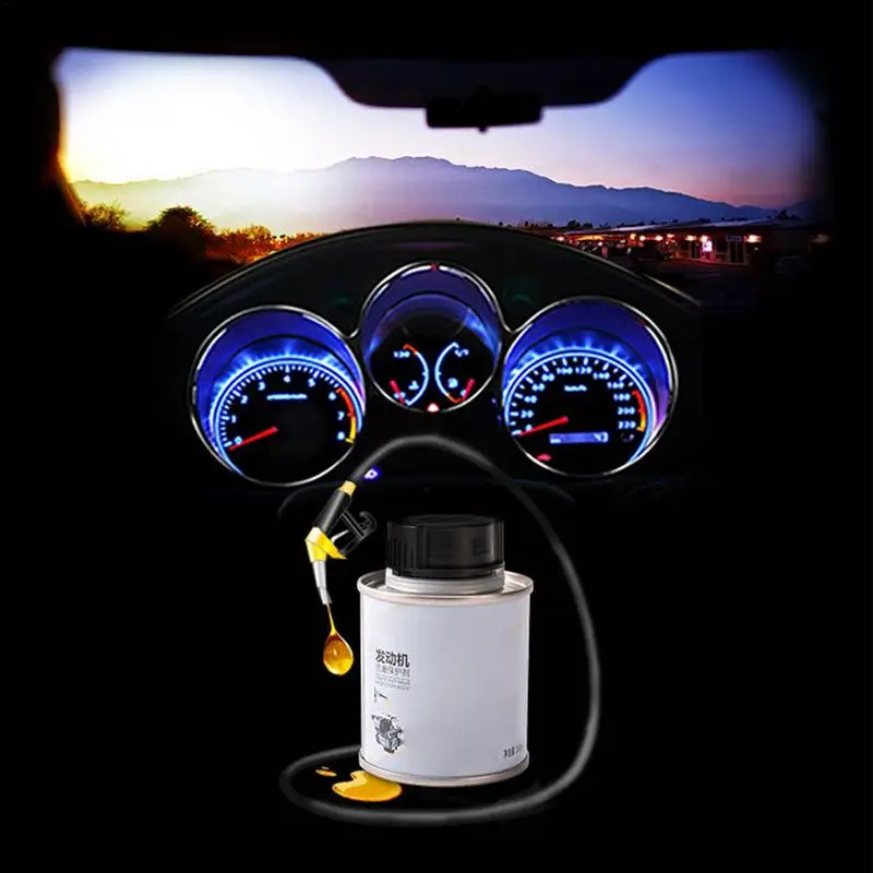 High Mileage Oil Stabilizer 100ml Oil Stabilizer Oil Additive Reducing Consumption Efficiency Enhancement Engine & Oil Fluid