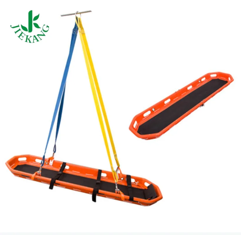 

Air Ambulance Emergency Patient Transport Helicopter Basket Stretcher Water Rescue Plastic CE Durable First Aid Aluminium Alloy
