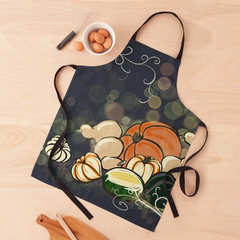 

Pretty Autumn Apron for home useful pieces Kitchen Utensils Apron