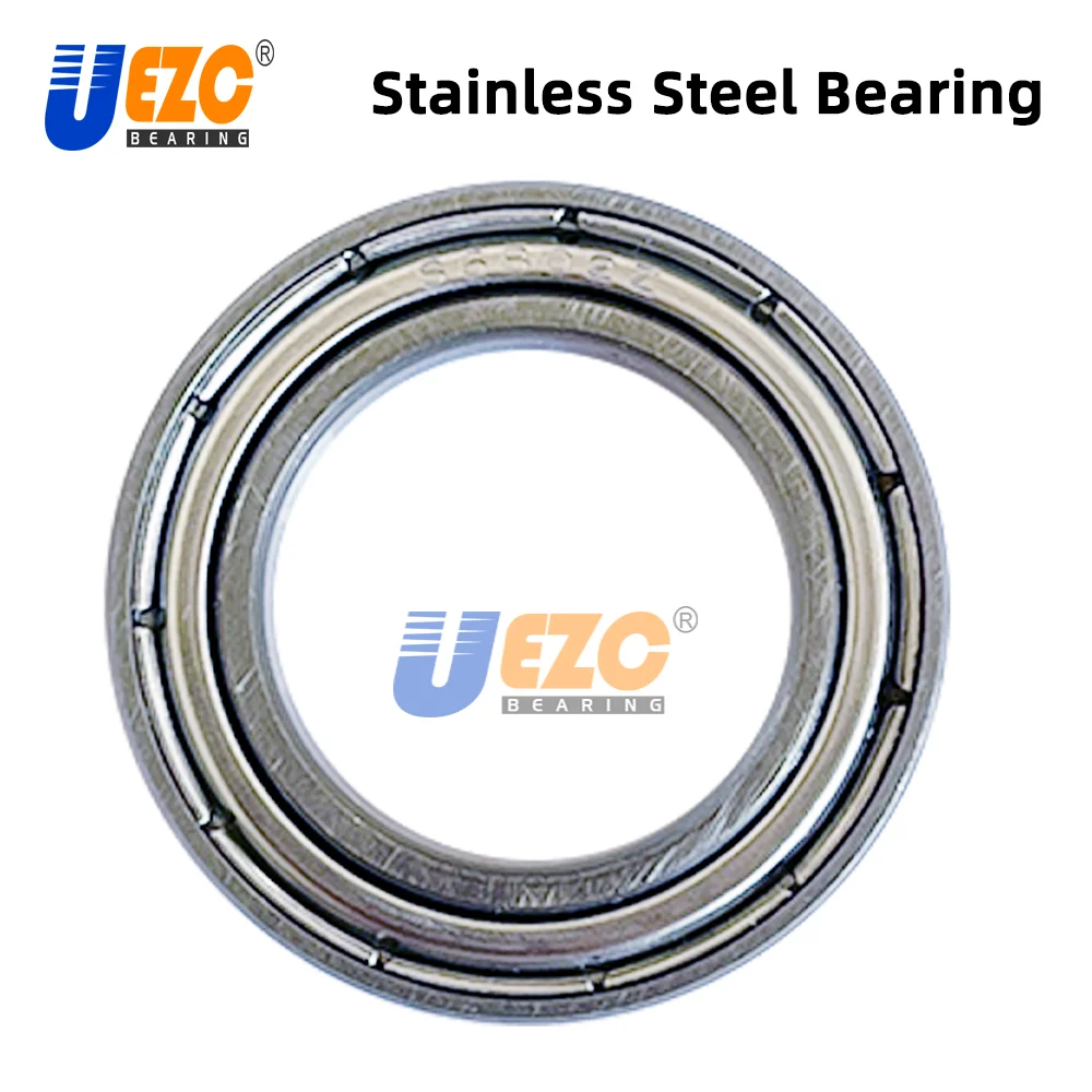 

S6802ZZ S6802 2RS Stainless Steel Deep Groove Ball Bearings 15X24X5 Mm