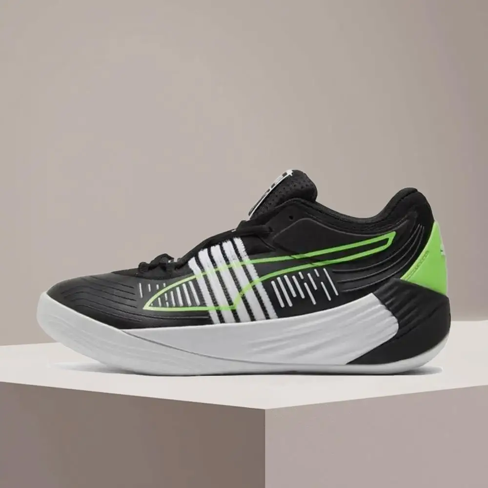 

Баскетбольные кроссовки Puma Fusion Nitro Low-Top с амортизацией: стильные, универсальные, удобные, нескользящие и долговечные 195587-01