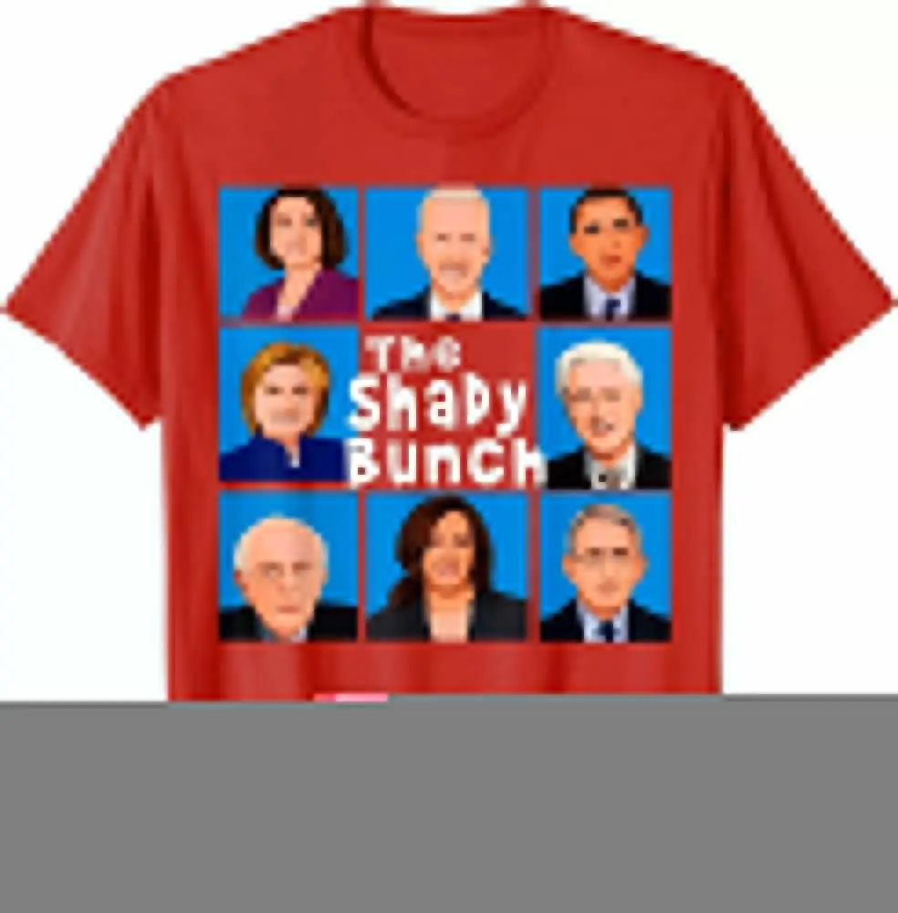 The Shady Bunch Anti Biden Obama Vote Trump Gift Unisex T-Shirt High Quality 100%Cotton Short Sleeve