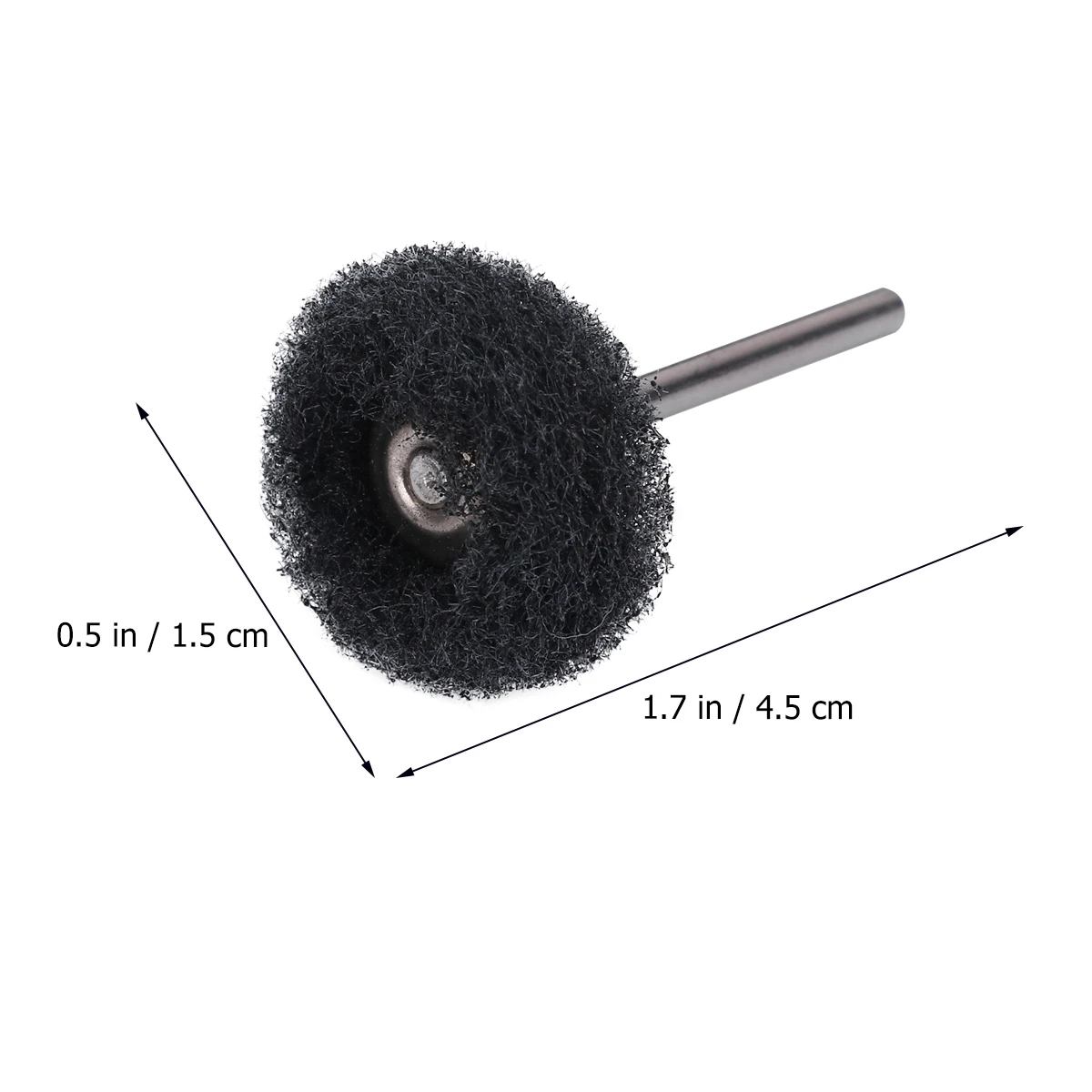 

50pcs Sanding Grinding Handle Scouring Pad Polish Head Thicken Buffing Pads Polishing for Wood Metal Tools Accessories