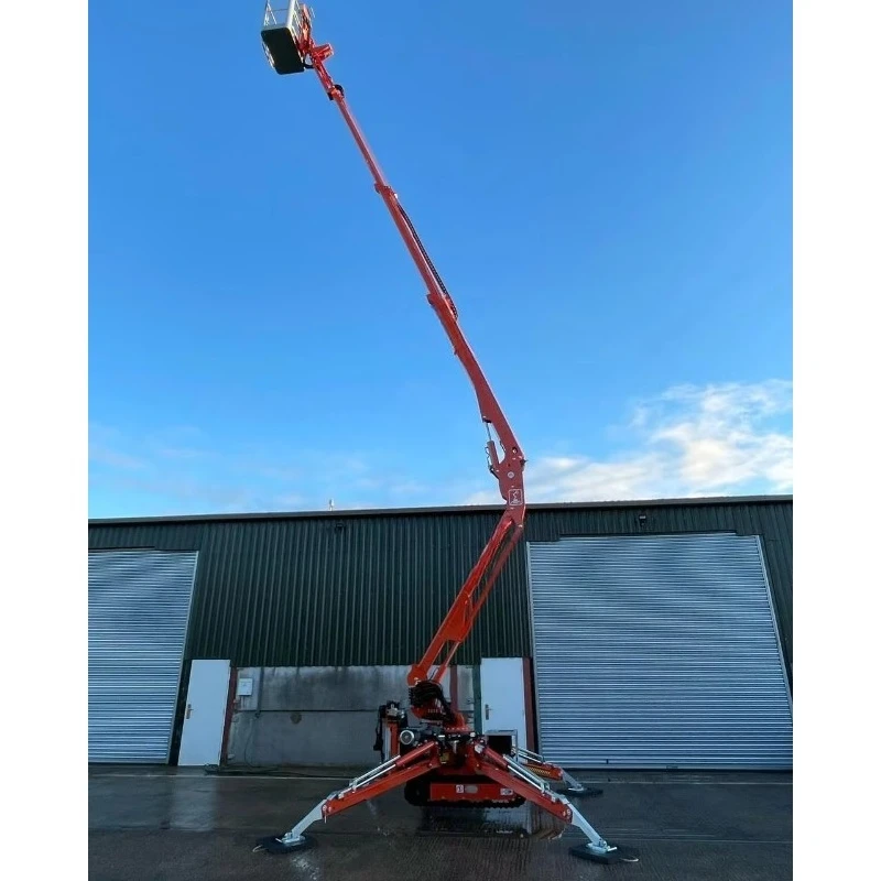 Cheap Hydraulic Mobile Small Boom Lift Curved Arm Cherry Picker Electric Self-Propelled Articulated Steel Towable Pump Engine