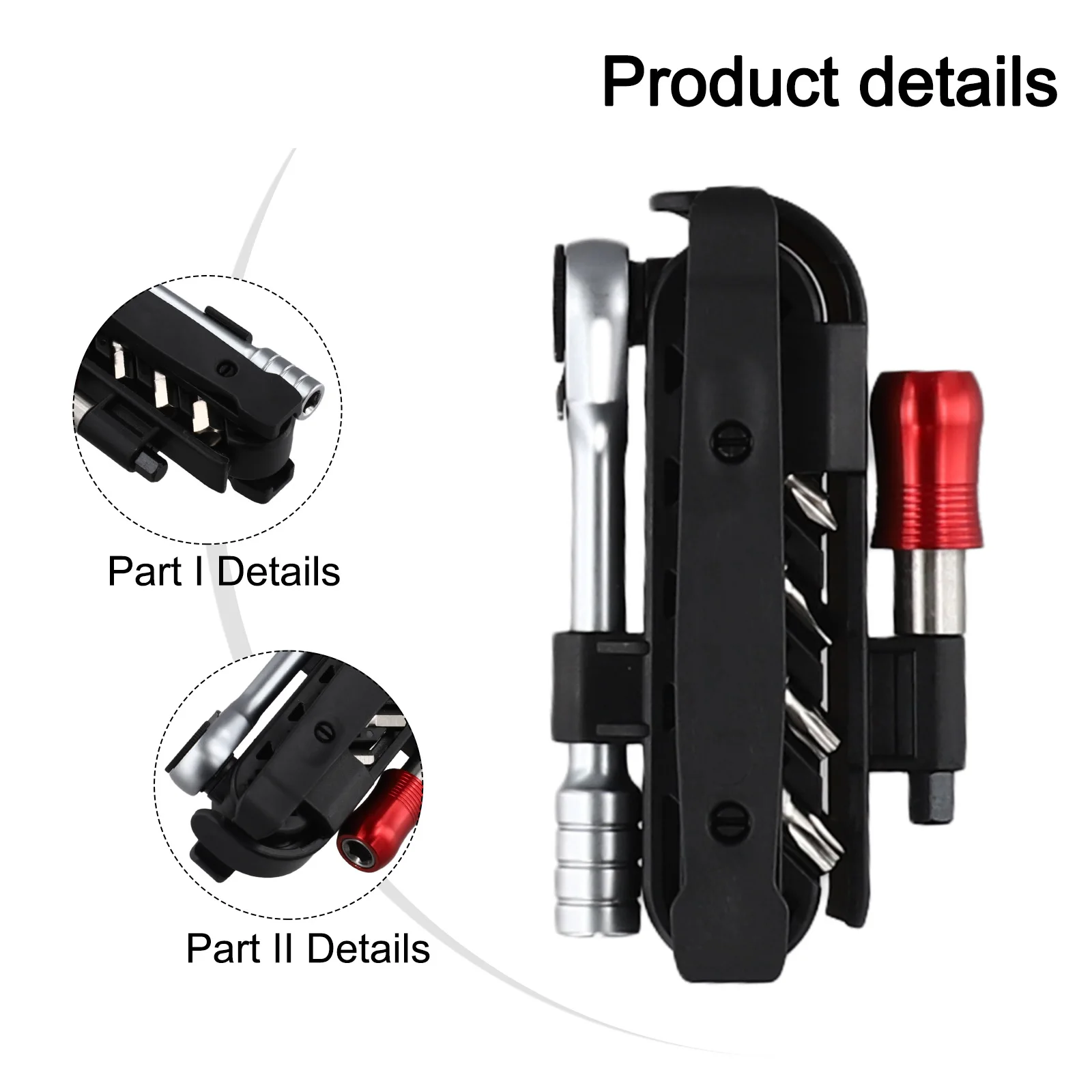 

Комбинированный набор инструментов с храповым механизмом для горного велосипеда, 10 см, многофункциональный гаечный ключ с трещоткой, аксессуары для ремонта велосипеда
