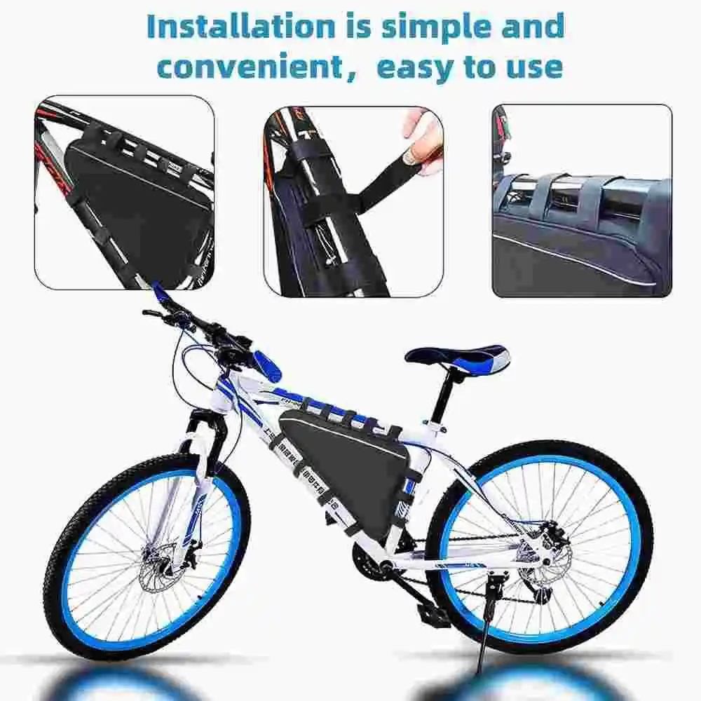 MTB Triangle Battery Bag Outdoor Frame Bag Ebike Lithium Battery Storage Cover